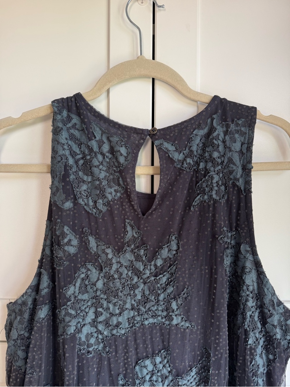 Anthropologie Neomia Applique Lace Tunic Blouse | XL - Picture 5 of 8
